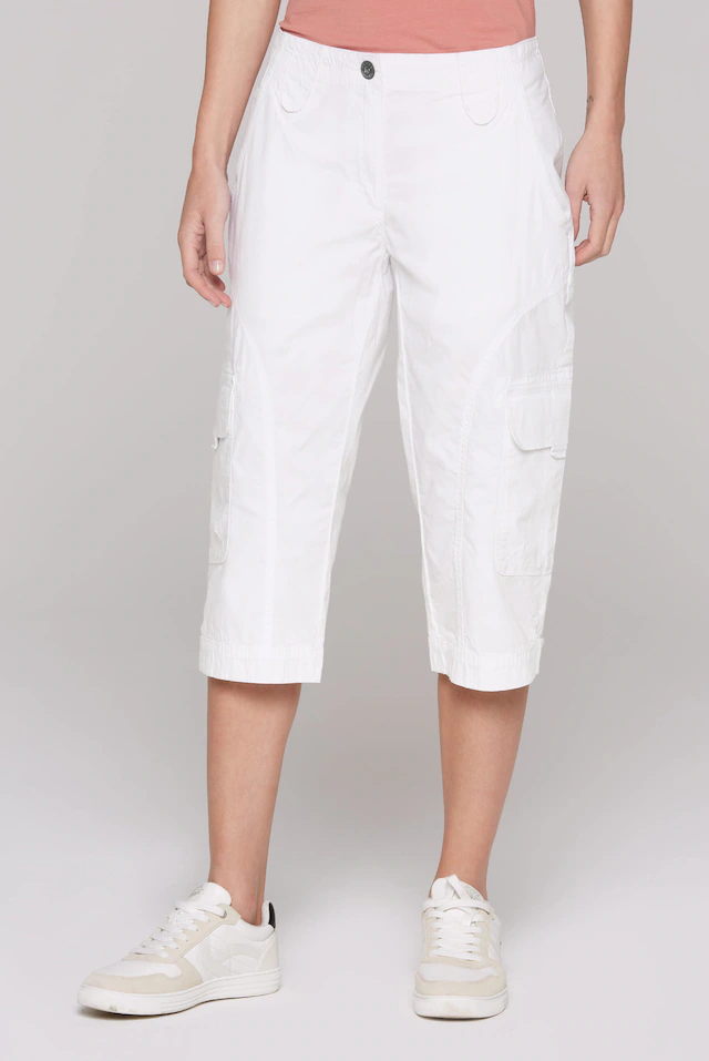 SOCCX Shorts mit aufgesetzten Taschen vorne