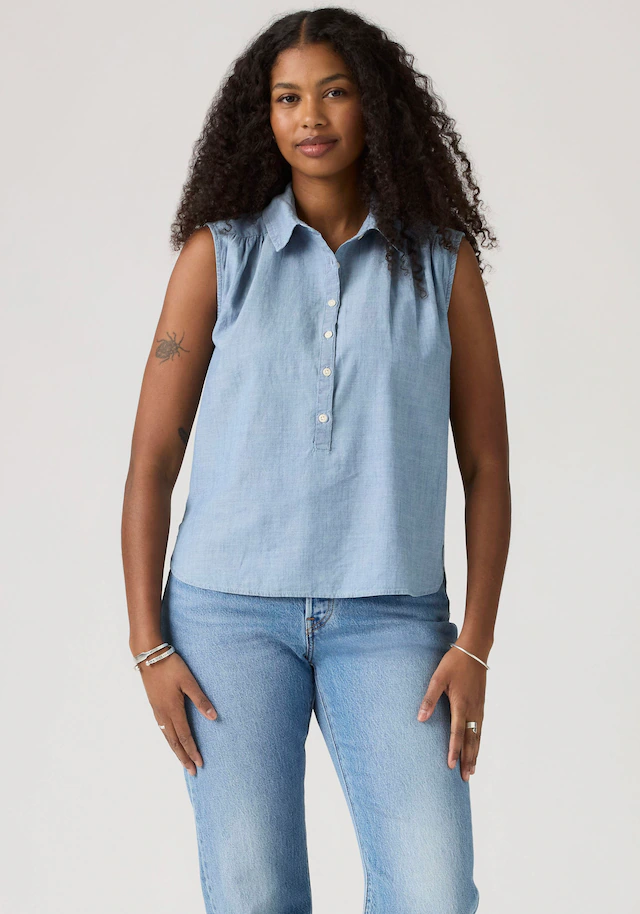 Levi's® Blusentop Figurumspielende Passform