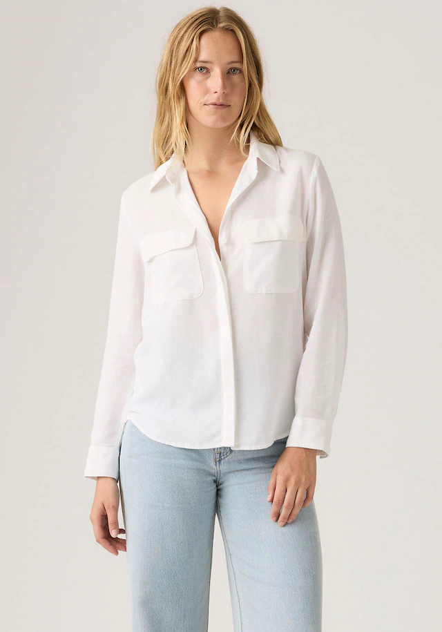 Levi's® Hemdbluse Krempelärmel mit Riegel