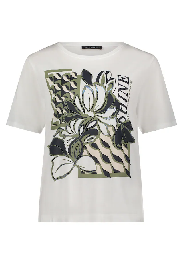 Betty Barclay Kurzarmshirt »Damen mit Rundhalsausschnitt« 1 Stk.