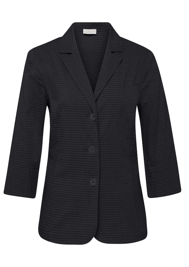 GOLDNER Jackenblazer »Kurzgröße Baumwollblazer mit Reverskragen« Ohne