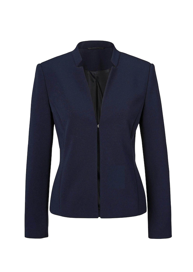 GOLDNER Jackenblazer »Eleganter Festblazer mit Stehkragen« Trageangenehmer Jersey