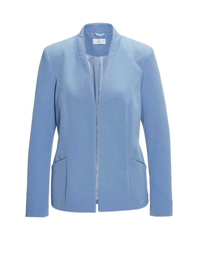 GOLDNER Jackenblazer »Blazer mit feinen Kontrastpaspeln« Ohne