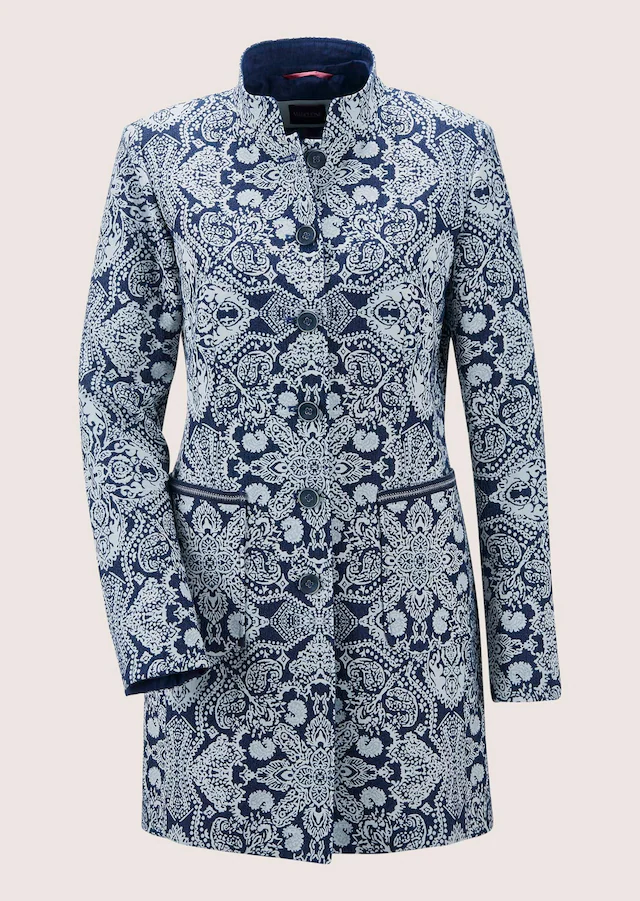 MADELEINE Longblazer »Gehrock Gehrock mit Jacquard-Muster«