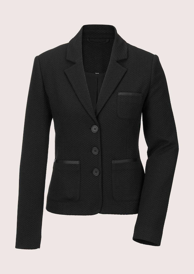 MADELEINE Kurzblazer »Blazer Blazer aus Struktur-Jersey«