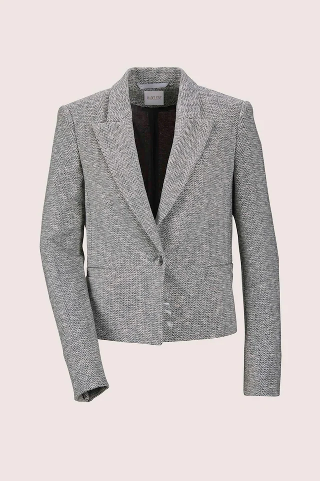 MADELEINE Jerseyblazer »Blazer Modischer Jersey-Blazer in Boxy-Form«