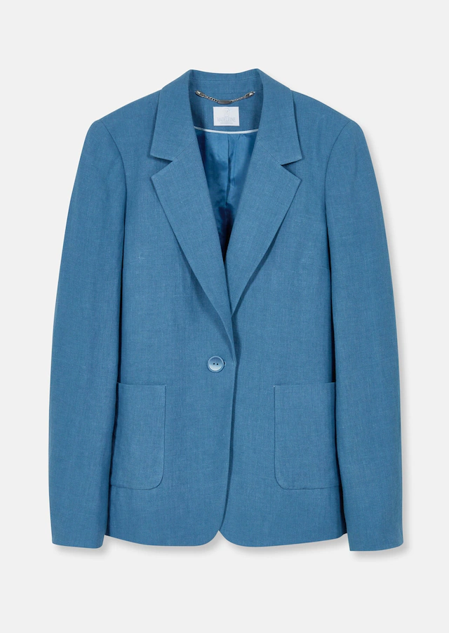 MADELEINE Jackenblazer »Leinenblazer Leinenblazer in Boxy-Form«