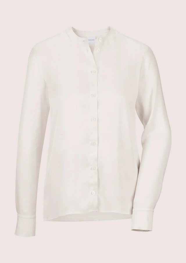 MADELEINE Langarmbluse »Bluse Elegante Rundhals-Bluse, Langarm«