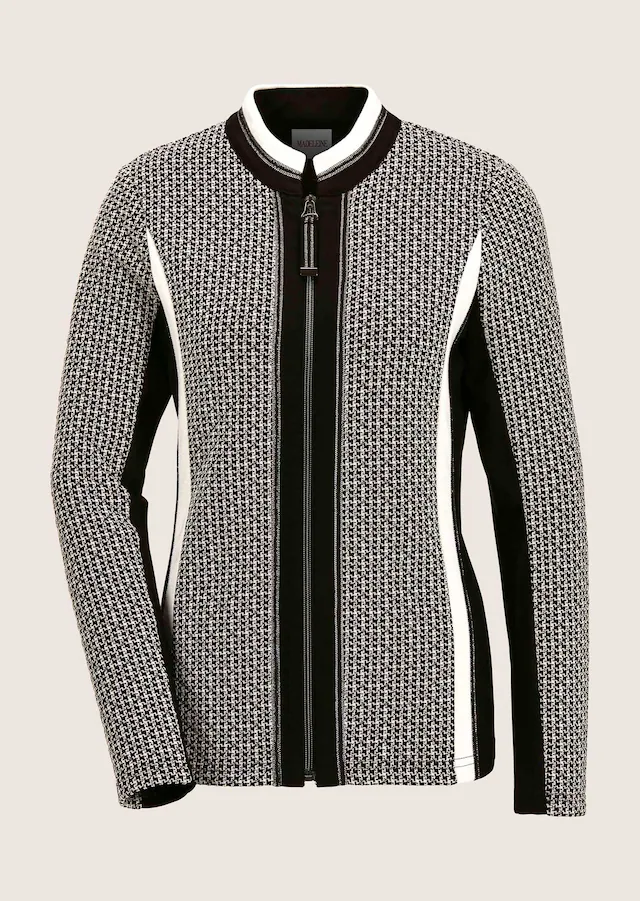 MADELEINE Jerseyblazer »Kurzblazer Eleganter Jerseyblazer mit Reißverschluss«