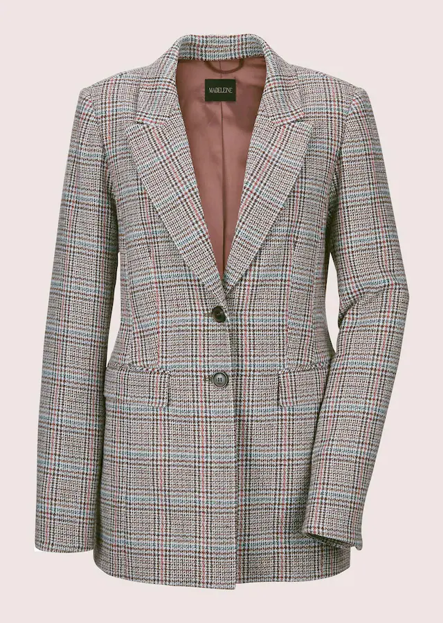 MADELEINE Jackenblazer »Blazer Langer Blazer mit Wolle«