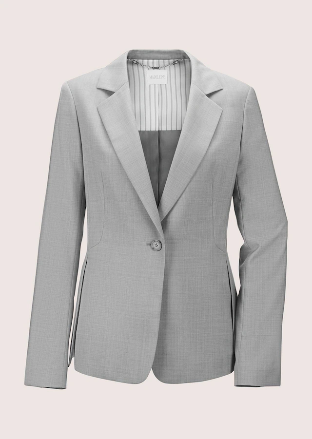 MADELEINE Jackenblazer »Blazer Einreihiger Woll-Blazer, tailliert«