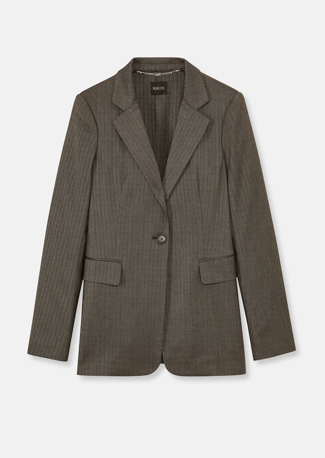MADELEINE Jackenblazer »Blazer Blazer mit Fischgrat-Dessin«