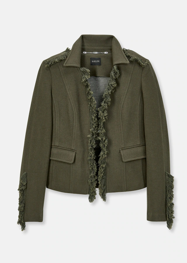 MADELEINE Jackenblazer »Blazer Blazer mit Fransen«