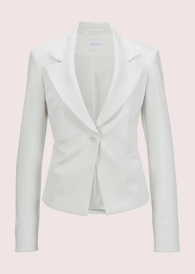 MADELEINE Jerseyblazer »Blazer Kurzer Jersey-Blazer mit Reverskragen«