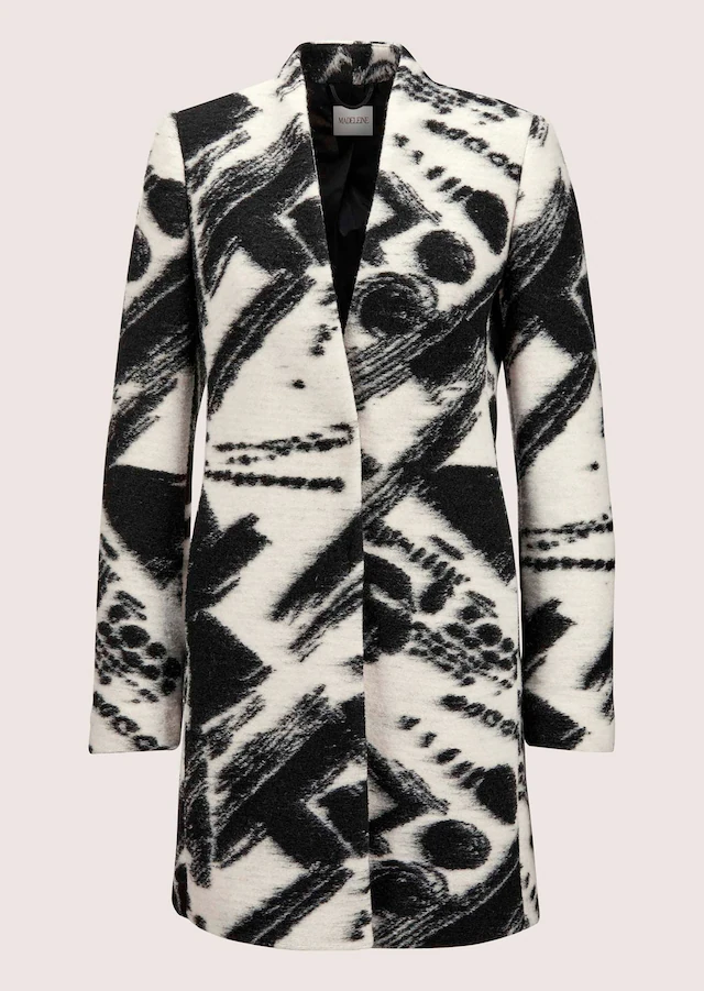 MADELEINE Longblazer »Gehrock Eleganter Gehrock mit Print-Design«