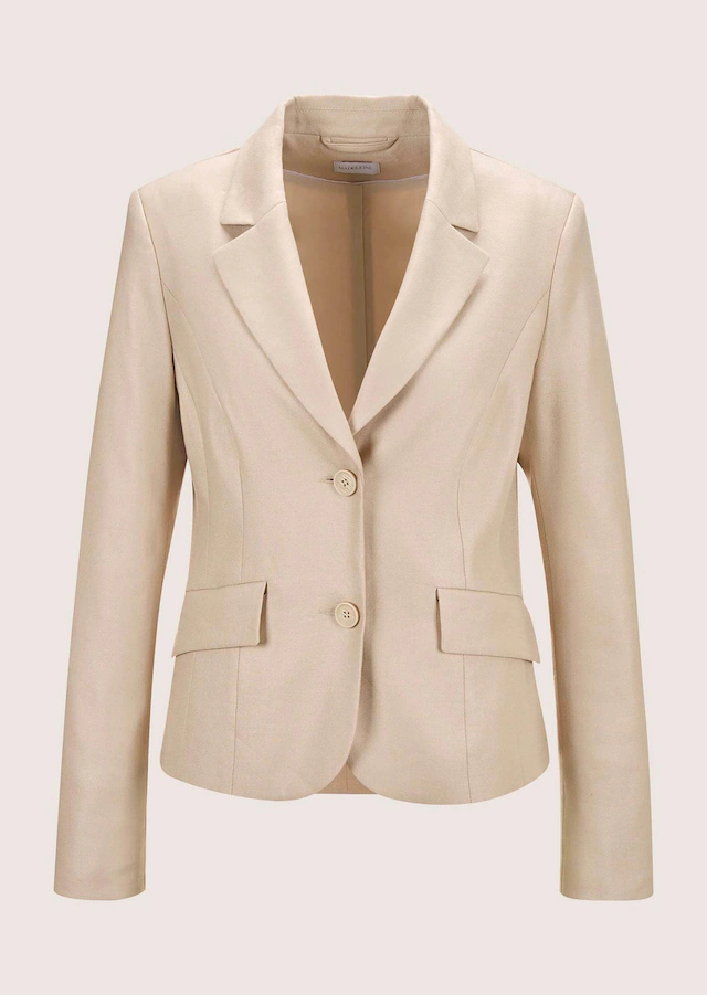 MADELEINE Kurzblazer »Blazer Floraler Kurzblazer mit Reverskragen«