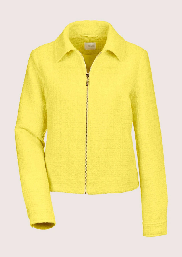 MADELEINE Jerseyblazer »Blazer Kurzer Bouclé-Blazer«