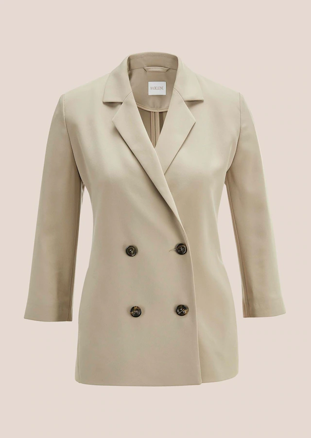 MADELEINE Jackenblazer »Blazer Zweireihiger Blazer mit 3/4-Ärmeln«