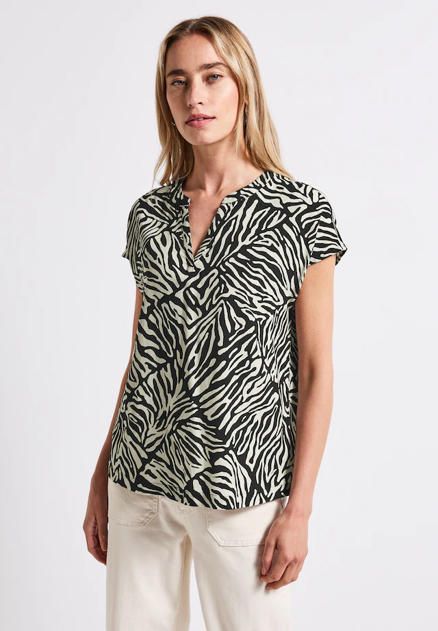 STREET ONE Shirtbluse mit allover Print