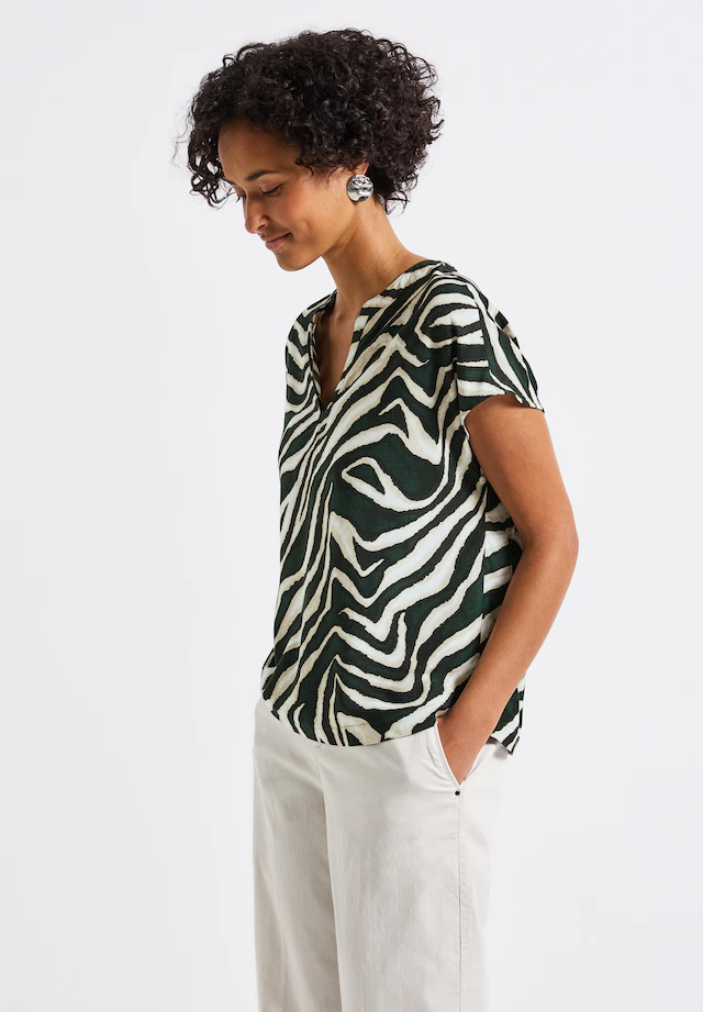 STREET ONE Shirtbluse mit allover Print