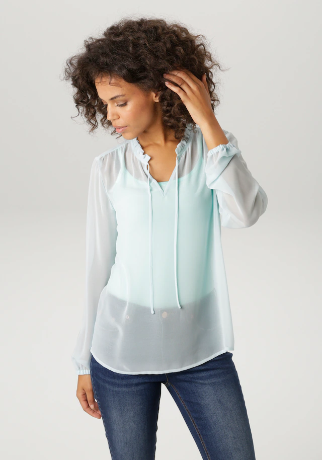 Aniston CASUAL Schlupfbluse im trendigen Pastell