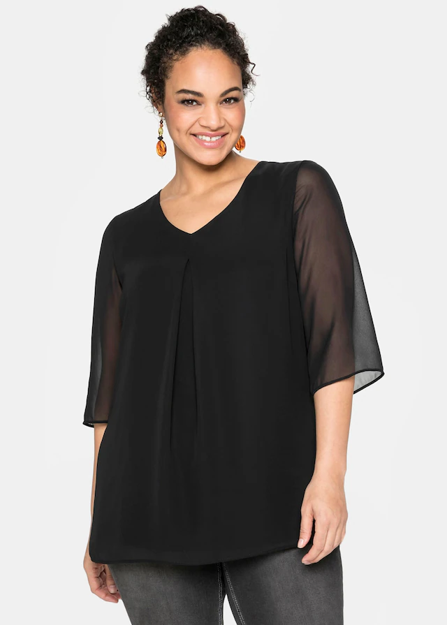 Sheego Longbluse