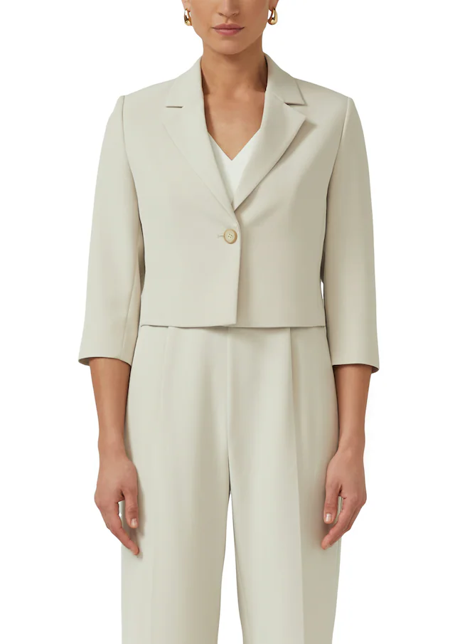 s.Oliver BLACK LABEL Kurzblazer 3/4-Arm mit Stretch
