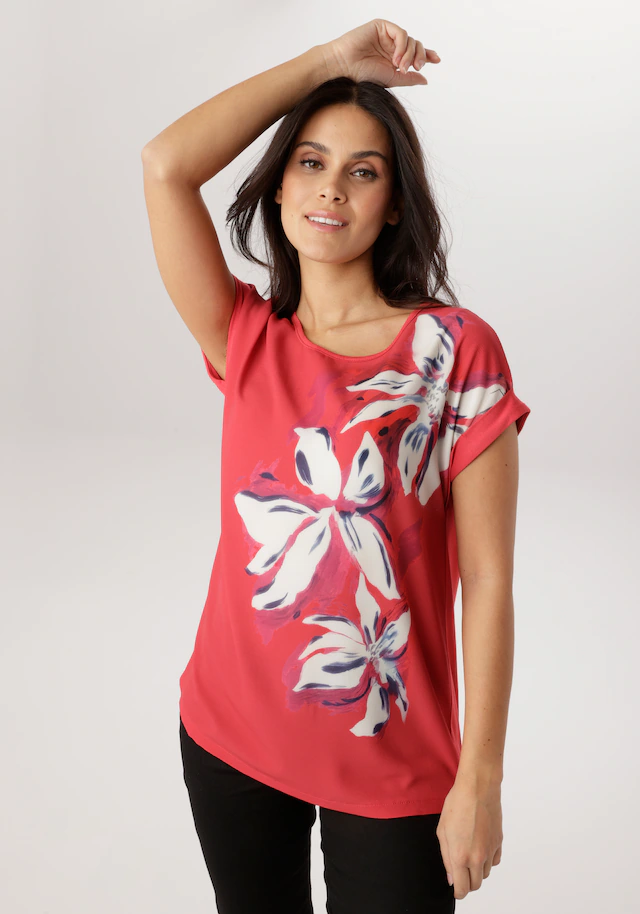 Aniston SELECTED Shirtbluse im Materialmix - NEUE KOLLEKTION