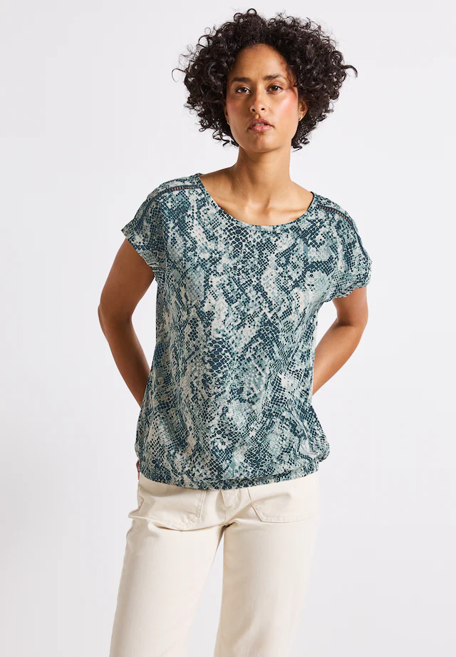 STREET ONE Blusentop aus softer Viskose
