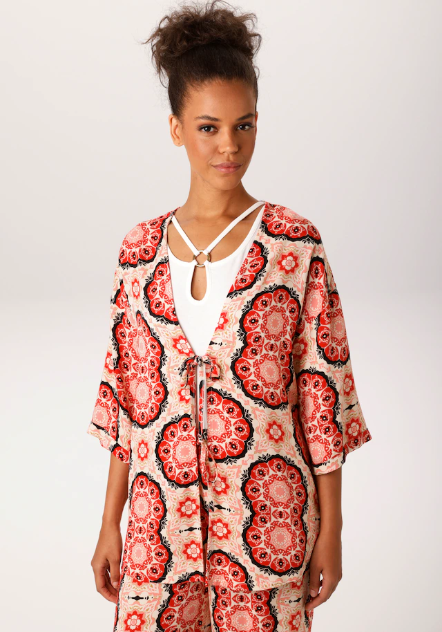 Aniston CASUAL Blusenkimono mit fantasievollem Mandala-Druck