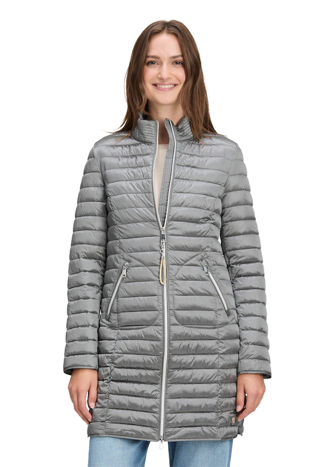 Cartoon Steppjacke »Damen mit Reißverschlusstaschen«
