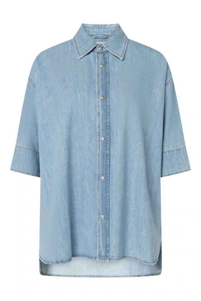 JOOP! Hemdbluse »Uma« in Denim-Qualität