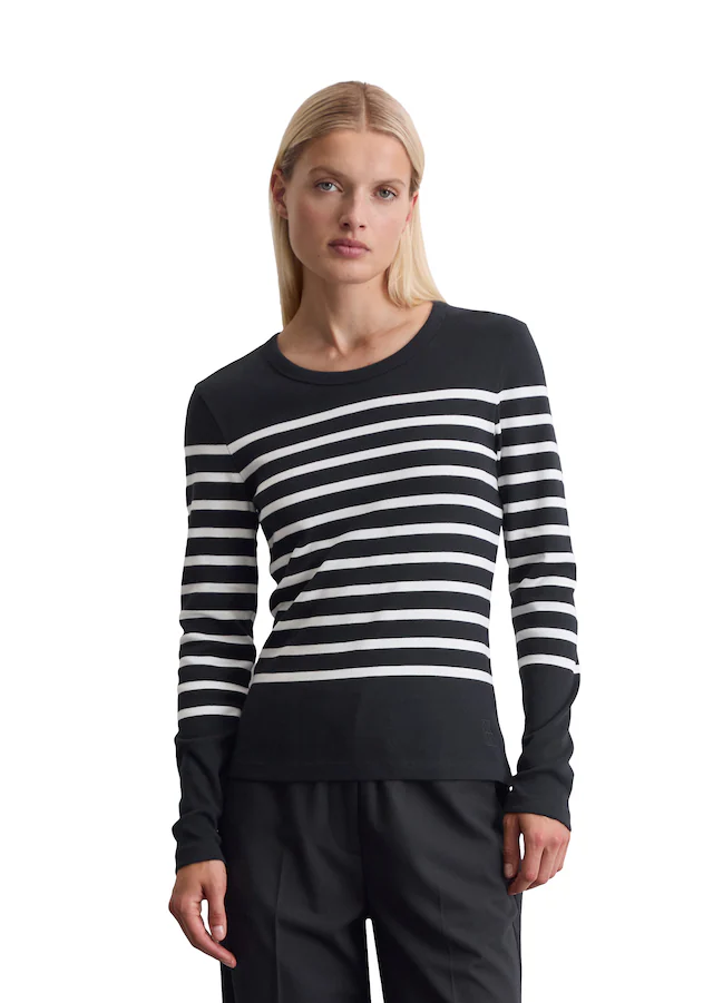 Marc O'Polo Langarmshirt »aus reiner Bio-Baumwolle«