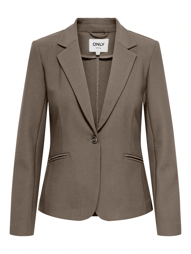ONLY Kurzblazer »ONLRYNA LIFE LS UNLIN FIT BLAZER TLR ZLO« Materialmix mit Stretch