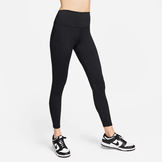 Nike Trainingstights »W NK DF ONE HR 7/8 PKT TGHT« schnell trocknendes Material, atmungsaktiv, sportlicher Stil