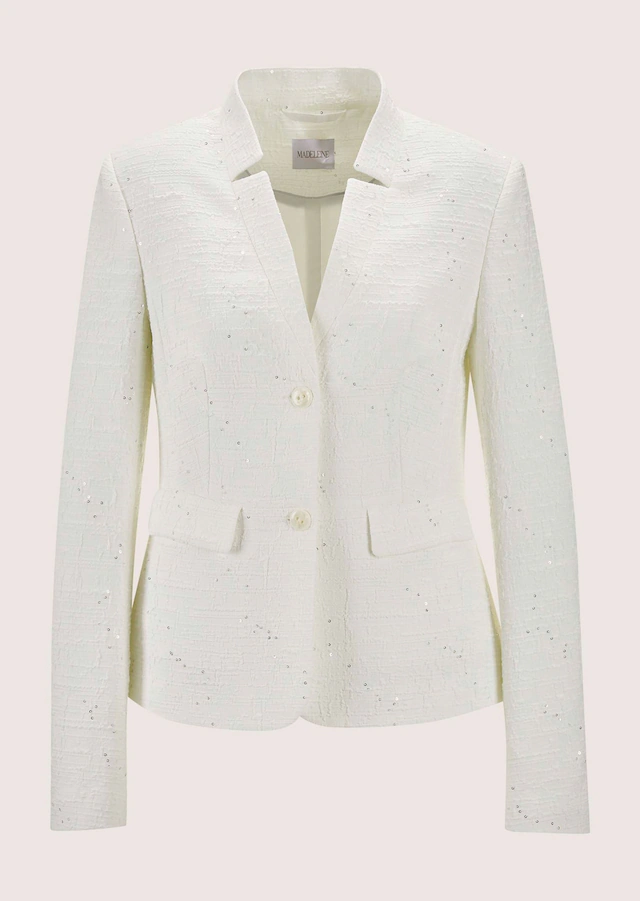 MADELEINE Jackenblazer »Blazer Strukturierter Kurzblazer mit Stretch«