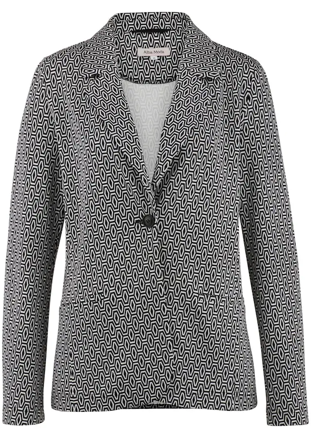 Alba Moda Jackenblazer »Blazer Blazer mit grafischem Print«