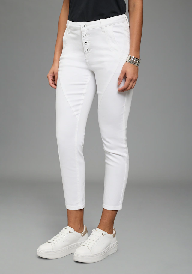 Bruno Banani 7/8-Jeans Skinny Fit, extra enger Beinverlauf, 7/8-Länge, mit Knopfleiste