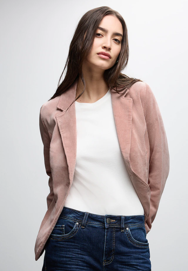 STREET ONE Kurzblazer in Cord-Optik