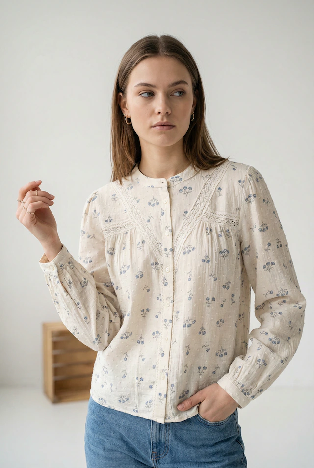 ONLY Druckbluse »ONLLARI L/S FLOWER SHIRT NOOS WVN«