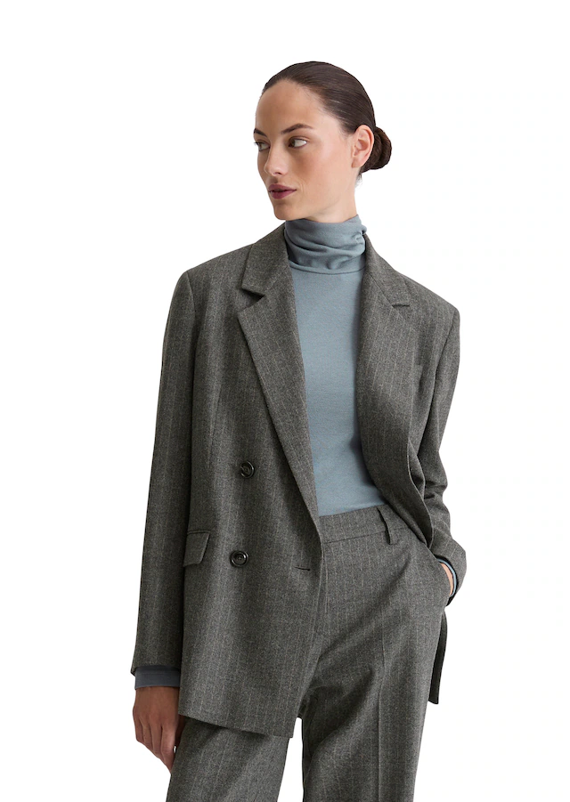Marc O'Polo Longblazer »aus Wolle-Viskose-Mix-Stretch«