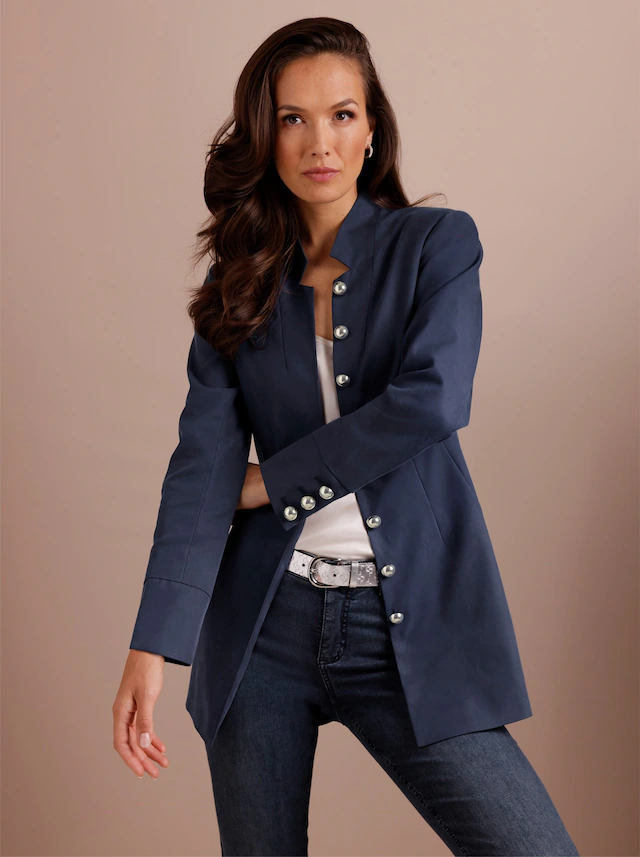 CREATION L PREMIUM Longblazer »Lyocell-Mix-Longblazer«