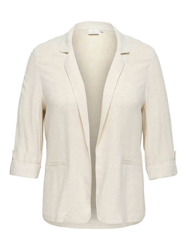 ONLY CARMAKOMA Longblazer »CARSIESTA 3/4 OPEN LIN BL BLAZE TLR NOOS«