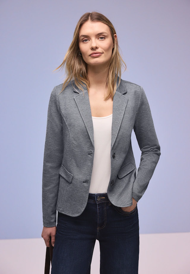 STREET ONE Jackenblazer mit Piqué-Struktur