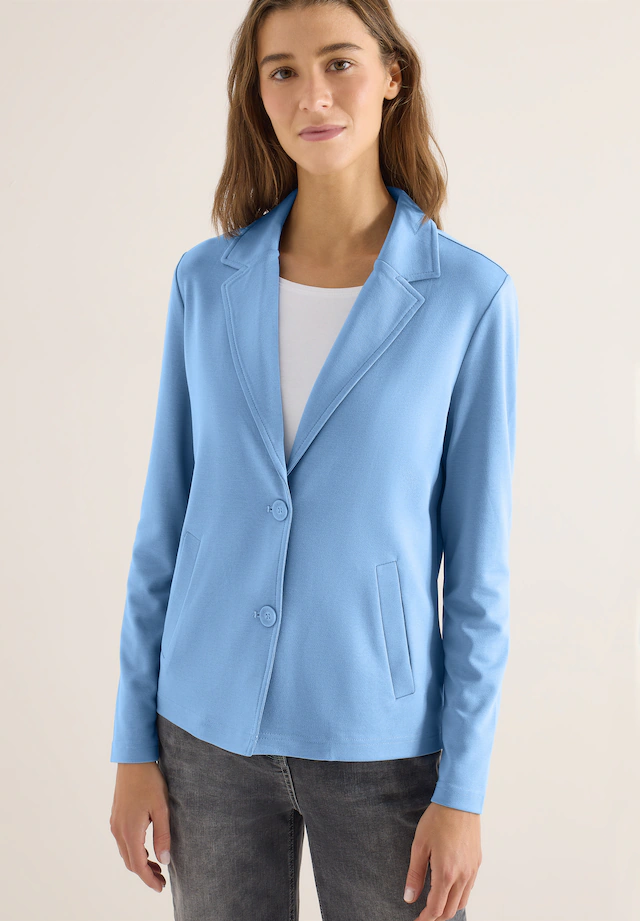 Cecil Sweatblazer mit Knopfverschluss und Viskose