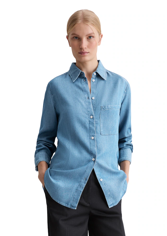 Marc O'Polo Jeansbluse »aus TENCEL™ Lyocell«
