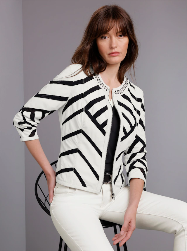 Mainpol Lederblazer »Lammnappa-Lederblazer«