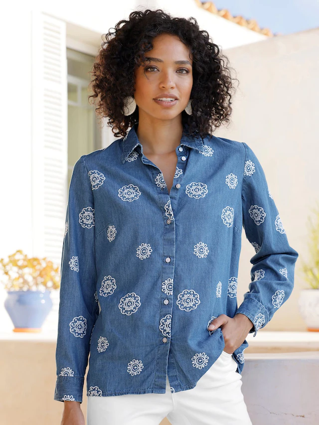 heine Jeansbluse