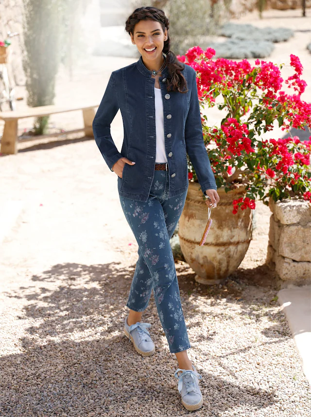 Classic Basics Jeansblazer »Jeans-Blazer«