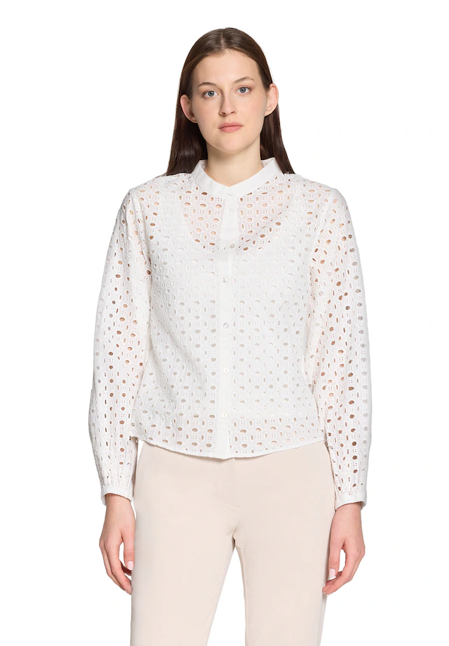 Betty&Co Spitzenbluse »Damen mit Stehkragen«